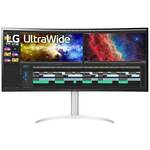 LG UltraWide 38BQ85C-W monitor, IPS, 37.5/38", 21:9, 3840x1600/3840x2160, 75Hz, USB-C, HDMI, Display port, USB
