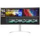 LG UltraWide 38BQ85C-W monitor, IPS, 37.5/38", 21:9, 3840x1600/3840x2160, 75Hz, USB-C, HDMI, Display port, USB