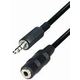 Transmedia Connecting Cable 3,5mm plug-jack 1m TRN-A53-1L