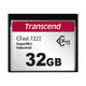 Transcend 32GB INDUSTRIAL TEMP CFAST CFX722I (MLC) memorijska kartica (SLC mod), 510MB/s R, 355MB/s