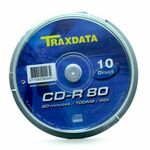 Traxdata CD, 700MB, 52x, 10