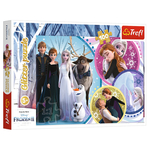 Trefl Frozen 2. - Glitter puzzle, 100 dijelni