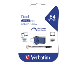 Verbatim Store'n'Go Dual 64GB USB memorija
