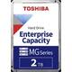 Toshiba MG04ACA 2 TB unutarnji tvrdi disk 8.9 cm (3.5 '') SATA III MG04ACA200E bulk