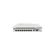 Mikrotik Cloud Router Switch CRS309-1G-8S+IN, Dual core 800MHz CPU, 512MB RAM, 1×GLAN, 8×SFP+ cages, RouterOS, L5 or Swi CRS309-1G-8S+IN