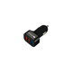 CANYON Universal 3xUSB car adapter(1 USB with Quick Charger QC3.0), Input 12-24V, Output USB/5V-2.1A CNE-CCA07B