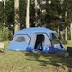 vidaXL Šator za kampiranje za 9 osoba plavi 441 x 288 x 217 cm
