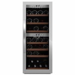 mQuvee WineExpert SW-38S samostojeći hladnjak za vino, 200 boca, 2 temperaturne zone