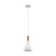 EGLO 96981 | Sabinar Eglo visilice svjetiljka 1x E27 bijelo, smeđe