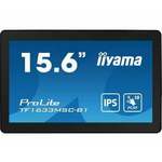 Iiyama ProLite TF1633MSC-B1 monitor, 15.6", 16:9, 1920x1080, HDMI, Display port, Touchscreen