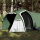 vidaXL Šator za kampiranje za 3 osobe zeleni 370x185x116 cm taft 185T