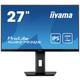 Iiyama ProLite XUB2793QS-B1 monitor, IPS, 27", 16:9, 2560x1440, pivot, HDMI, Display port