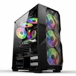 NaviaTec Raptor Gaming case with 4x RGB Fans
