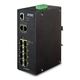 Planet Industrial 10-Port (8x 100/1000 SFP slots + 2x RJ45 GbE) Managed Switch (-40~75C) PLT-IGS-10080MFT