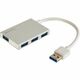 SND-133-88 - Sandberg USB 3.0 Pocket Hub 4 ports - SND-133-88 - Sandberg USB 3.0 Pocket Hub 4 ports - Aluminium case Interface standard USB 3.0 USB 3.0, USB 2.0 and USB 1.1 compliant Supports SuperSpeed 5 Gbit sec, high-speed 480 Mbit s,...