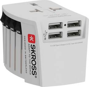 Skross 1.302961 Muv USB mrežni pretvarač + USB punjač