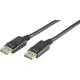 Digitus DisplayPort priključni kabel DisplayPort utikač, DisplayPort utikač 2.00 m crna AK-340100-020-S DisplayPort kabel