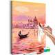 Slika za samostalno slikanje - Gondola in Venice 40x60