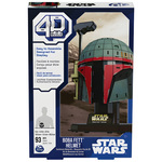 Star Wars: Boba Fett kaciga 4D puzzle od 93 dijela - Spin Master