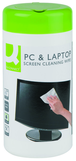 Sredstvo za čišćenje LCD-a vlažne maramice 100/1 Q-Connect KF04501A