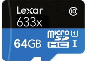 Lexar microSD 64GB memorijska kartica