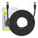 Pleteni mrežni kabel cat.8 Baseus Ethernet RJ45, 40Gbps, 8m (crni)