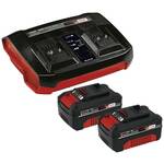 Einhell Power X-Change PXC-Starter-Kit 2x 4,0Ah &amp; Twincharger Kit 4512112 baterija za alat i punjač 18 V 4.0 Ah li-ion