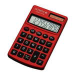 Olympia kalkulator LCD-1110, crvena