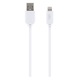 Kabel Lightning USB T'nB punjač, data - iPod, iPhone5/6/7/8/X - 2m - White