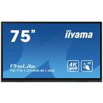 Iiyama ProLite TE7512MIS-B1AG monitor, IPS, 75", 3840x2160, USB-C, USB, Touchscreen