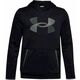 Dječački sportski pulover Under Armour Fleece Hoodie Big Logo - black