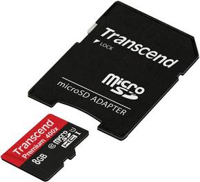 Transcend Premium microsdhc kartica 8 GB Class 10