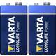 Varta LONGLIFE Power 9V Bli 2 9 V block baterija alkalno-manganov 580 mAh 9 V 2 St.