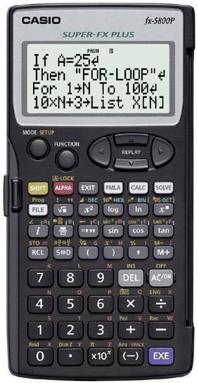 Casio kalkulator fx-5800P