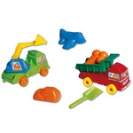 Multi truck radni strojevi za pijesak - D-Toys