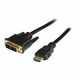 StarTech.com 1m HDMI to DVID Cable M/M - video cable - HDMI / DVI - 1 m