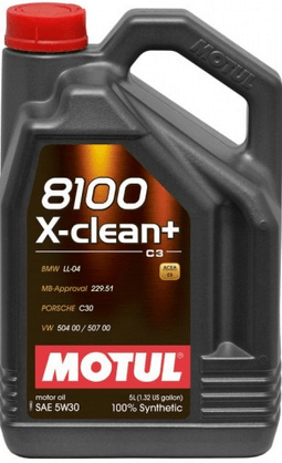 Motul 8100 X-CLEAN+ 5W-30