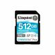 Kingston 512 GB SecureDigital Canvas Go! Plus (SDXC) kartica, 170R 90W Class 10 UHS-I U3 V30