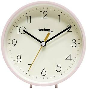 Technoline ModellHro kvarčni stolni sat ružičasta Vrijeme alarma 0