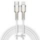 USB-C kabel za Lightning Baseus Cafule PD 20W 2m (bijeli)