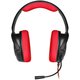 Corsair HS35 gaming slušalice, 3.5 mm, crna/crvena, 113dB/mW/40dB/mW, mikrofon