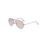 Ray-Ban Sunčane naočale 'Aviator' roza / ljubičasta