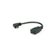 Roline USB3.2 Gen 1 kabel TIP A-C F/M kutni, 0.15m, crni 11.02.9031