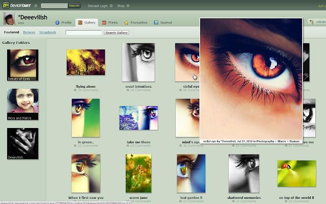Google Chrome ekstenzija Hover Zoom
