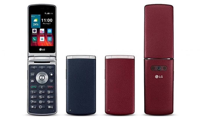 Preklopni smartphone LG u dvije boje