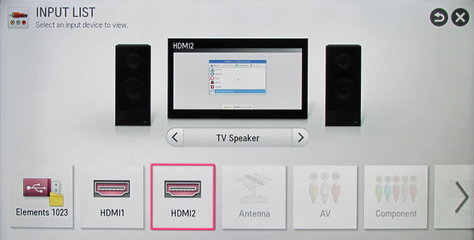 AV, Input ili Source gumb