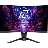 ASRock Gaming Monitor PG27QRT2A, 27″, QHD, VA, 180Hz, 1ms, WiFi Antenna, Curved