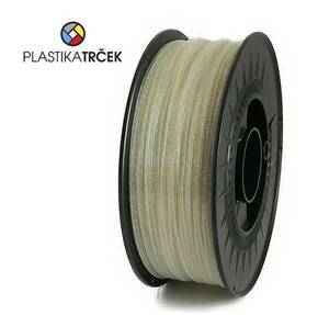 Plastika Trček PLA GLITTER-SATEN-METALIC - 1kg - Glitter Transparentna