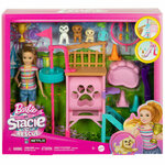 Barbie: Stacie u spašavanju - Set za igru škole za pse s dodacima - Mattel