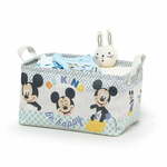 Dječja tekstilna košara za pohranu Domopak Disney Mickey, 32 x 23 x 19 cm